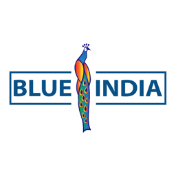 Blue India Crawley logo.